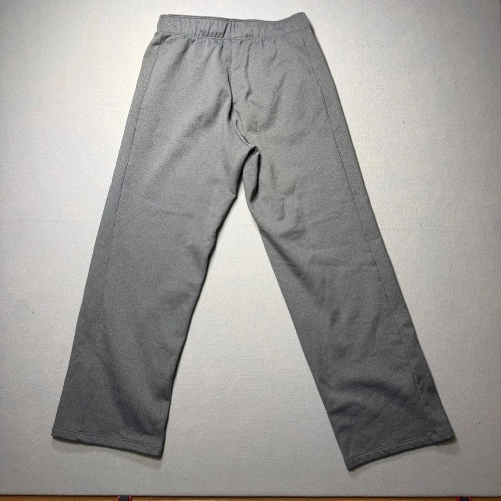 Nike Mens Therma-FIT Fleece Training Pants Gray Straight Leg Small CU7351-063
